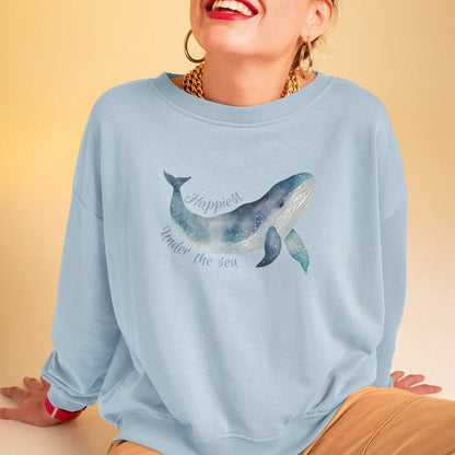 Blue Whale Sweater